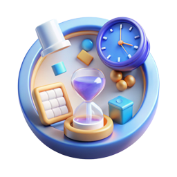 vecteezy elegant modern time management clock hourglass and 56597828 edited